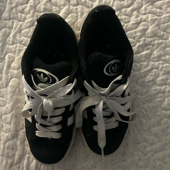 Adidas Campus Black with White Stripes - Picture 3 of 5